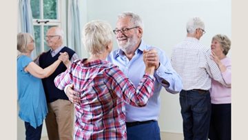 Musical exercise at Waterside care home